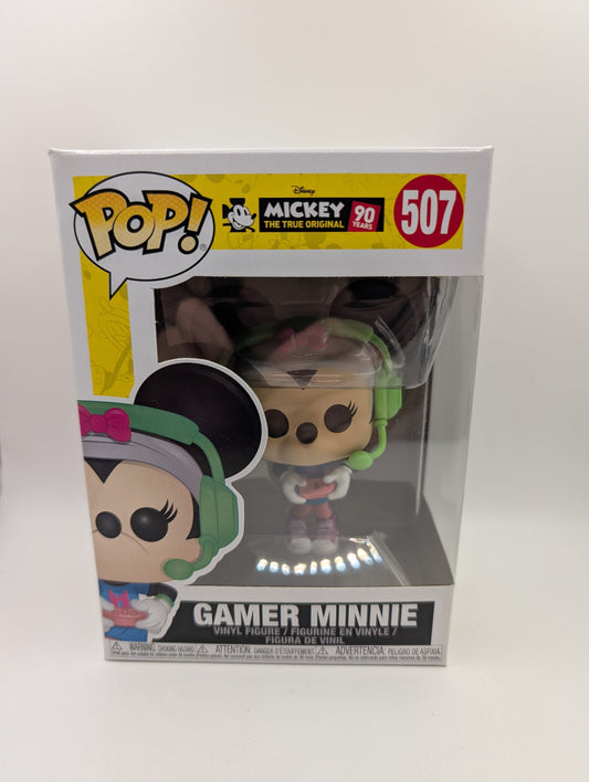 Funko Pop! Gamer Minnie #507 Disney Mickey & Friends Vaulted Collectible