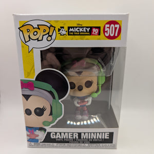 Funko Pop! Gamer Minnie #507 Disney Mickey & Friends Vaulted Collectible