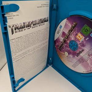 Transformers: Rise of the Dark Spark (Nintendo Wii U Game) Used FRENLY BRICKS - Open 7 Days