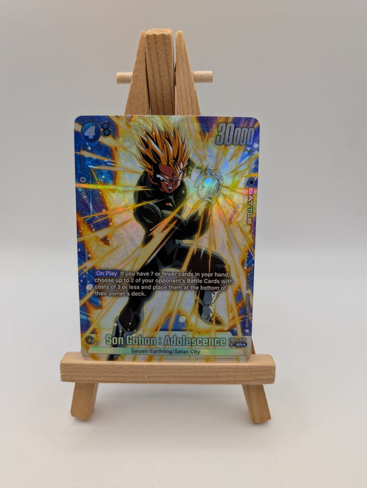 DBS Dragon Ball Fusion World FB03-039 Son Gohan SR ALT RARE Trading Card FRENLY BRICKS - Open 7 Days