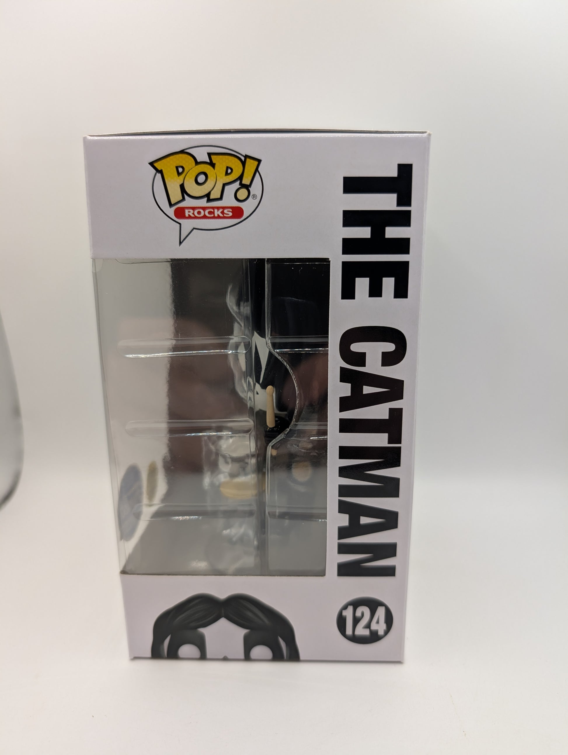 KISS, Funko Pop! #124, The Catman (Glow) | 2019, Vinyl Figure, Music, Drummer
