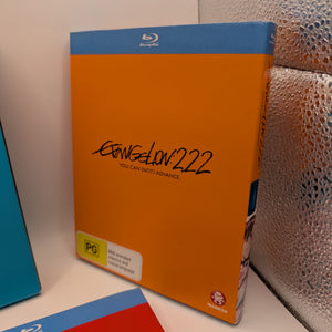 Shin EVANGELION Blu-ray 1.11 2.22 3.33 complete Set Limited Edition FRENLY BRICKS - Open 7 Days