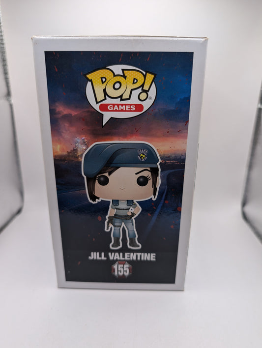 Funko Pop! Games Vinyl - Resident Evil - Jill Valentine #155 Vaulted Rare Figure FRENLY BRICKS - Open 7 Days
