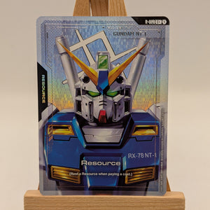 Steel Requiem RESOURCE CARD - GUNDAM NT-1 R-020 C+ FOIL - GD03 English TCG FRENLY BRICKS - Open 7 Days