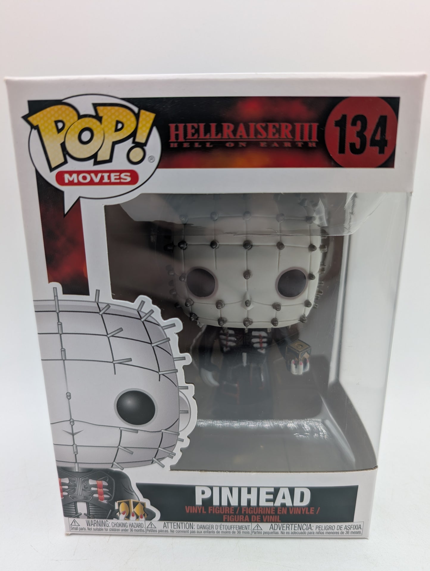 Funko Pop! Vinyl Hellraiser III Pinhead #134 Figure