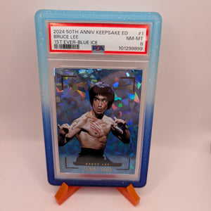 2024 Keepsake Edition Bruce Lee #1 1st Ever Blue Ice PSA 8 FRENLY BRICKS - Open 7 Days