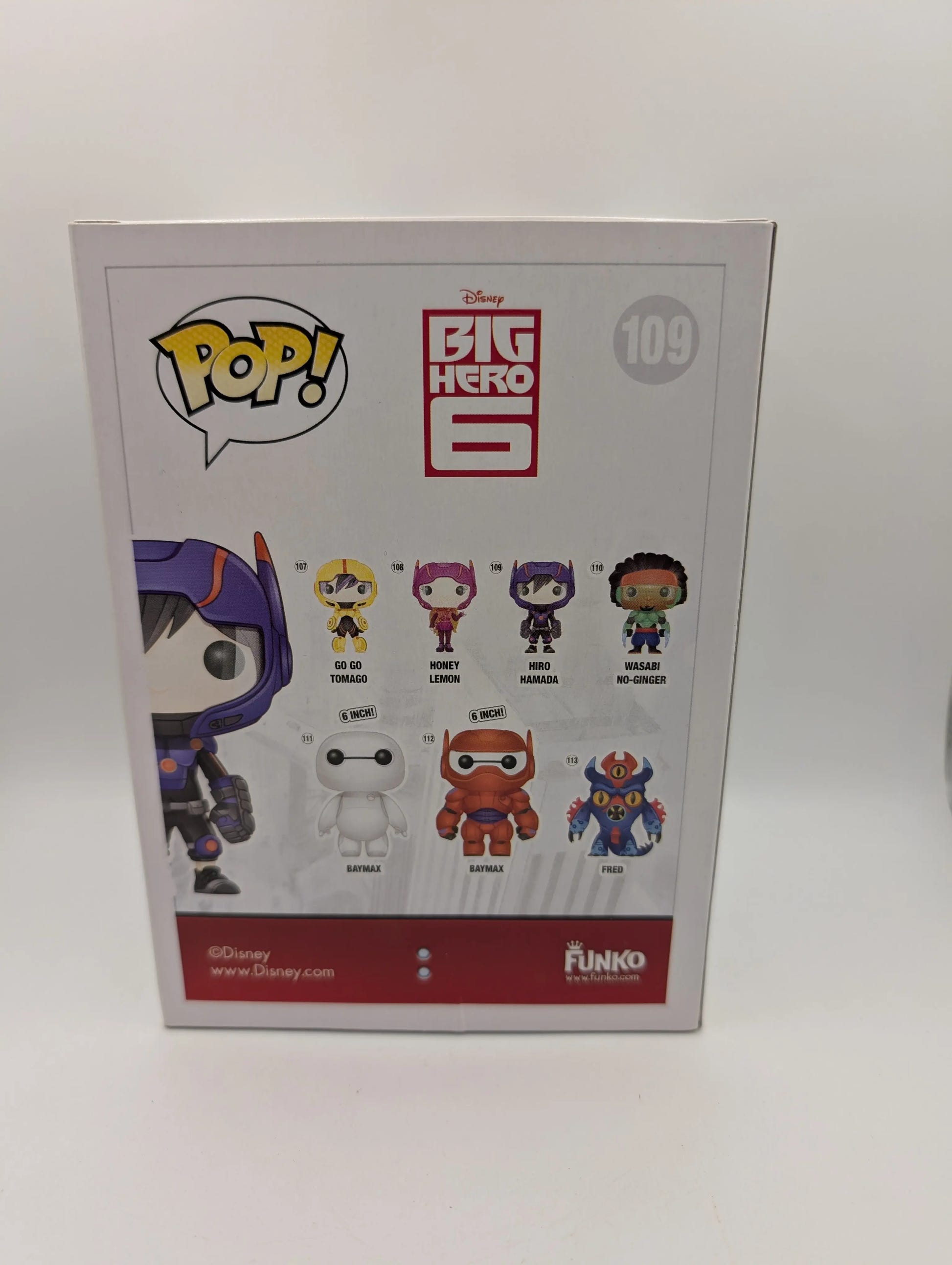 Funko Pop! Vinyl - Disney Big Hero 6 - Hiro Hamada #109 FRENLY BRICKS - Open 7 Days image 3