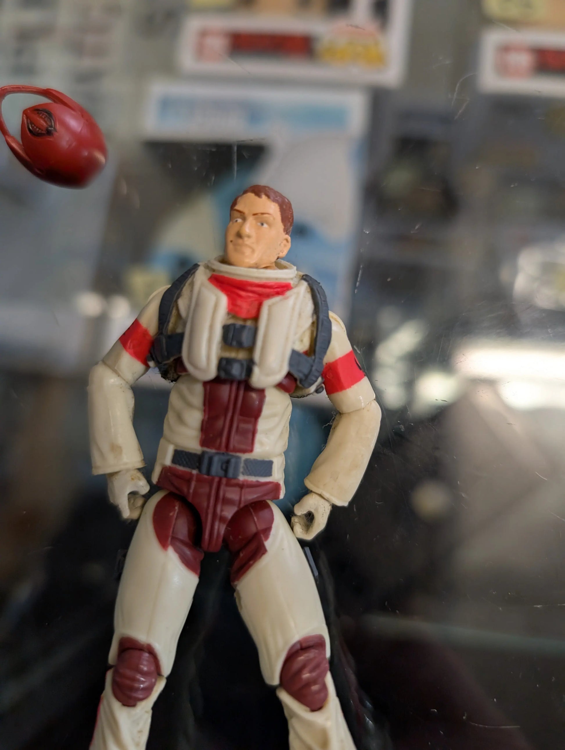 GI JOE ~ 2008 CAPT. ACE  ~ 25th SKYSTRIKER PILOT FRENLY BRICKS - Open 7 Days