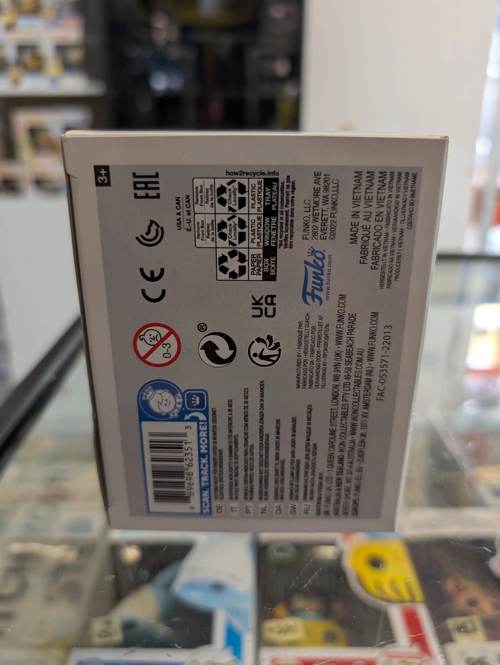 FUNKO POP VINYL LITTLE MERMAID ARIEL WITH BAG BLUE TRANSPARENT #563 EXCLUSIVE FRENLY BRICKS - Open 7 Days