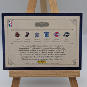 2012-13 Panini Preferred RC Booklet Jersey Anthony Davis Drummond #'d/249 FRENLY BRICKS - Open 7 Days