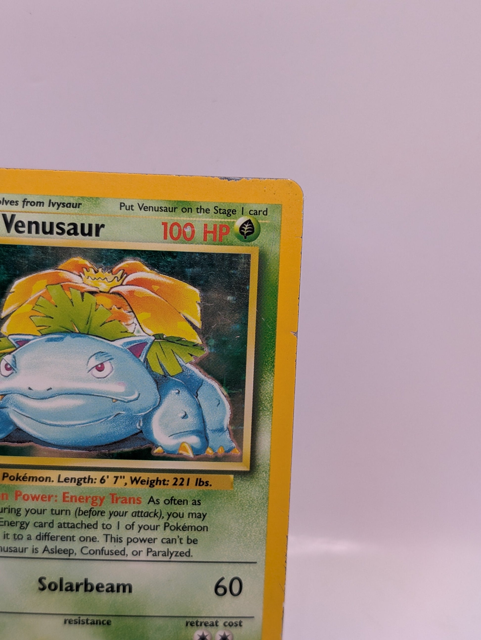 Pokémon TCG Venusaur Base Set 15/102 Holo Unlimited Holo Rare FRENLY BRICKS - Open 7 Days
