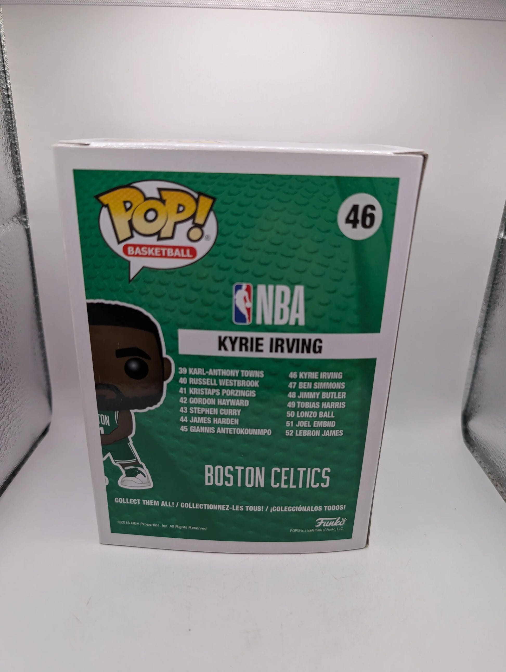 Kyrie Irving 46 ~ NBA: Boston Celtics ~ Funko POP! Vinyl, photo 3 image 3