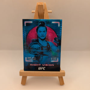 2025 Topps Midnight UFC Zhang Weili Night Vision #NV-15 FRENLY BRICKS - Open 7 Days