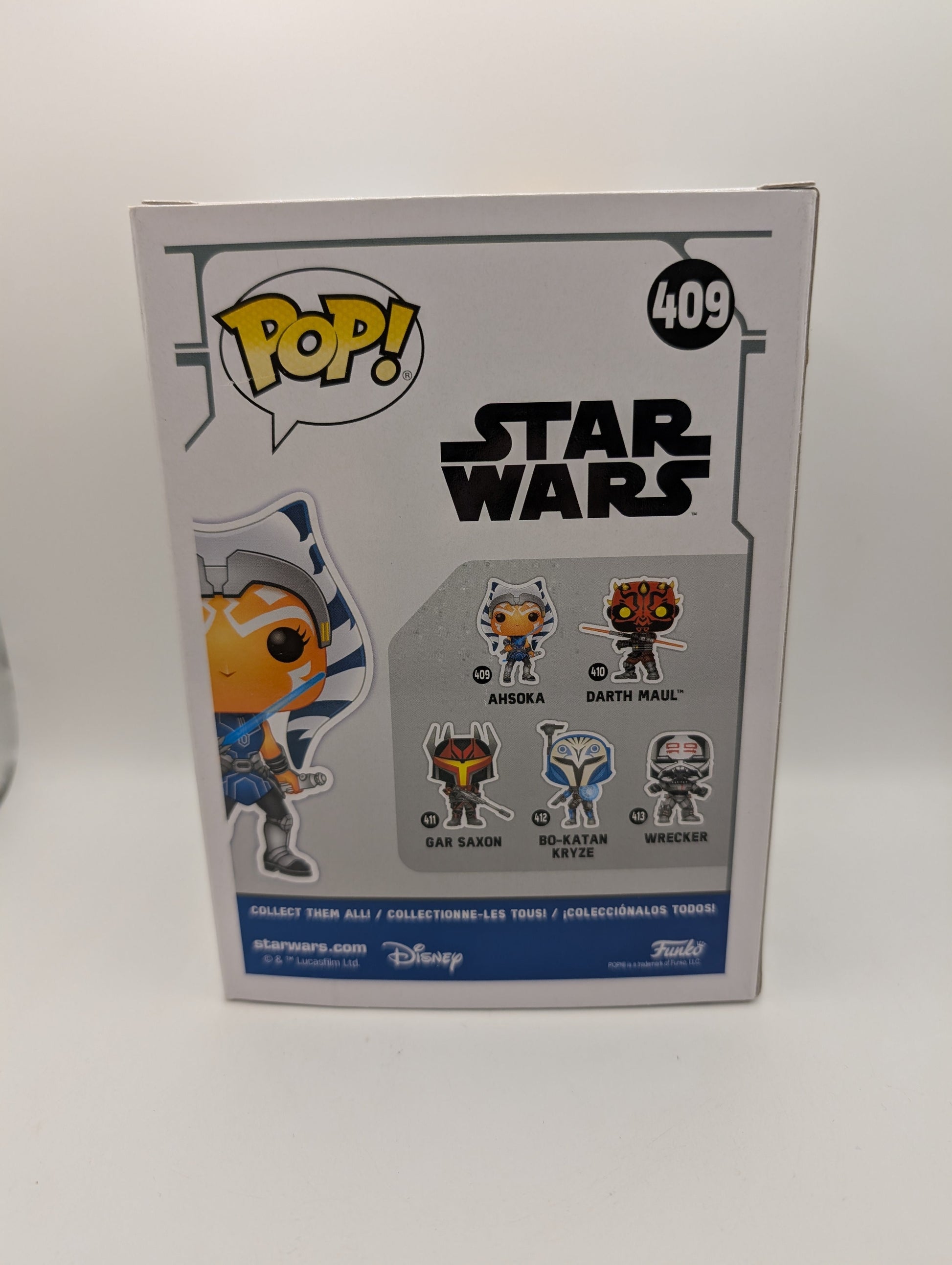 STAR WARS - Ahsoka #409 - Clone Wars - Funko Pop Vinyl Figure FRENLY BRICKS - Open 7 Days