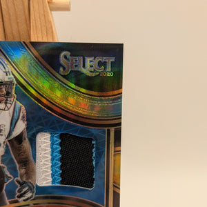 2020 Select DJ Moore Signature Patch Tie Dye Prizm Auto /25 FRENLY BRICKS - Open 7 Days
