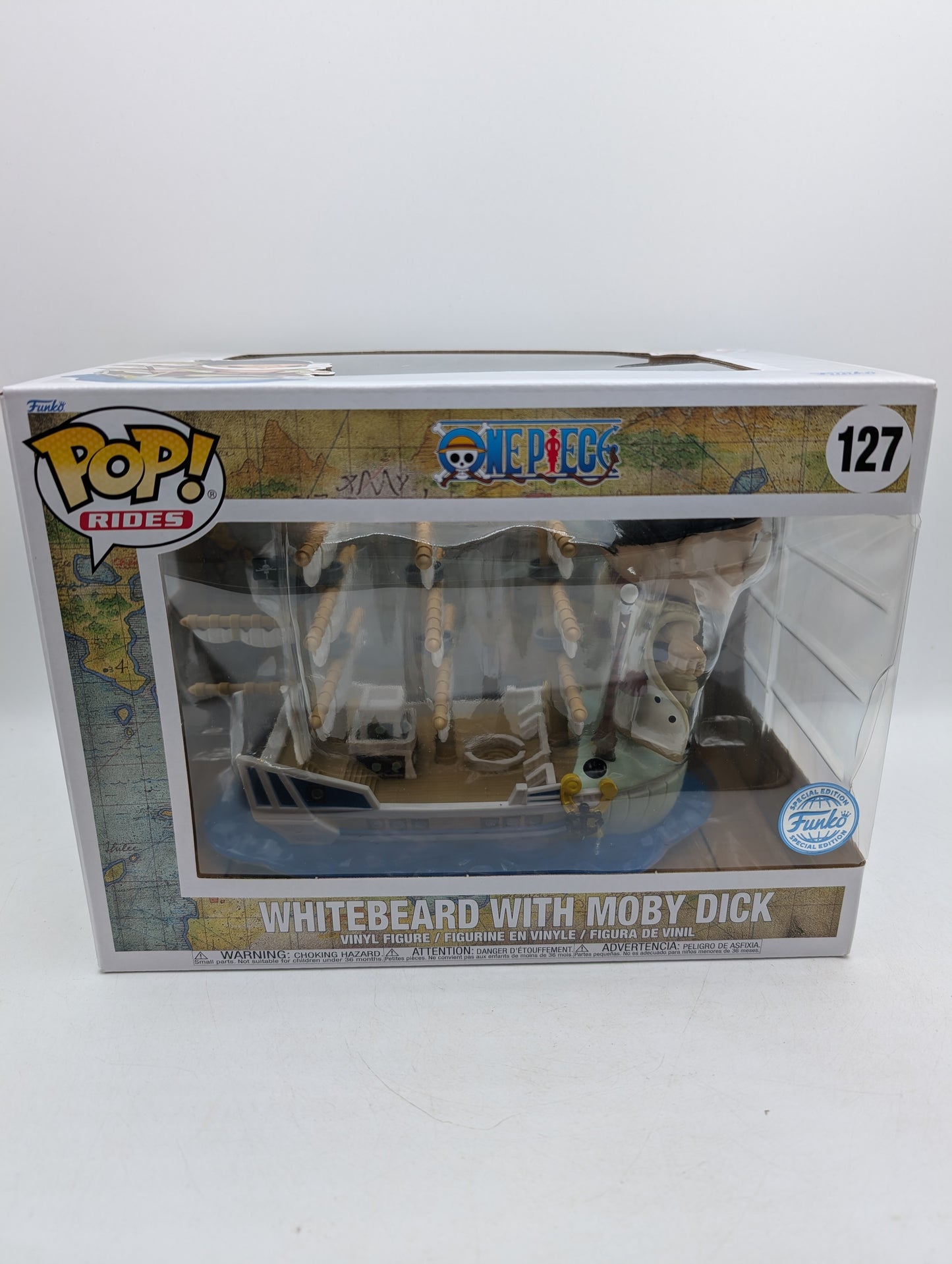 Funko POP! RIDES One Piece Whitebeard With Moby Dick #127