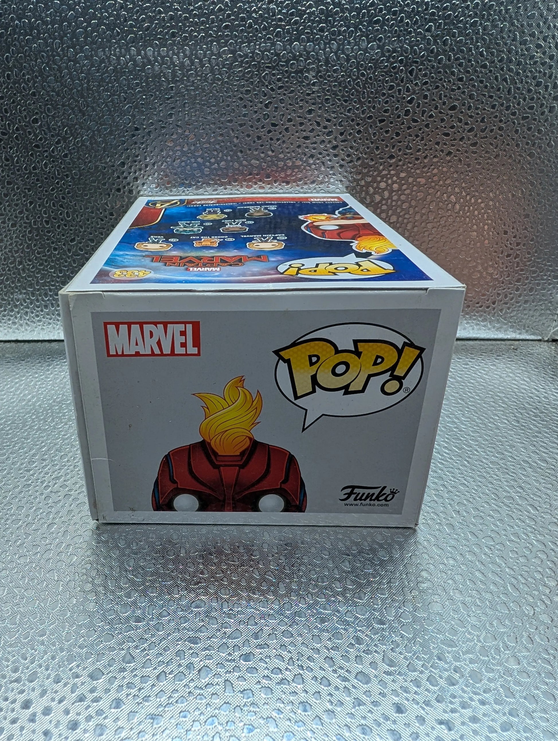 FUNKO Pop Vinyl Captain Marvel #433 FRENLY BRICKS - Open 7 Days