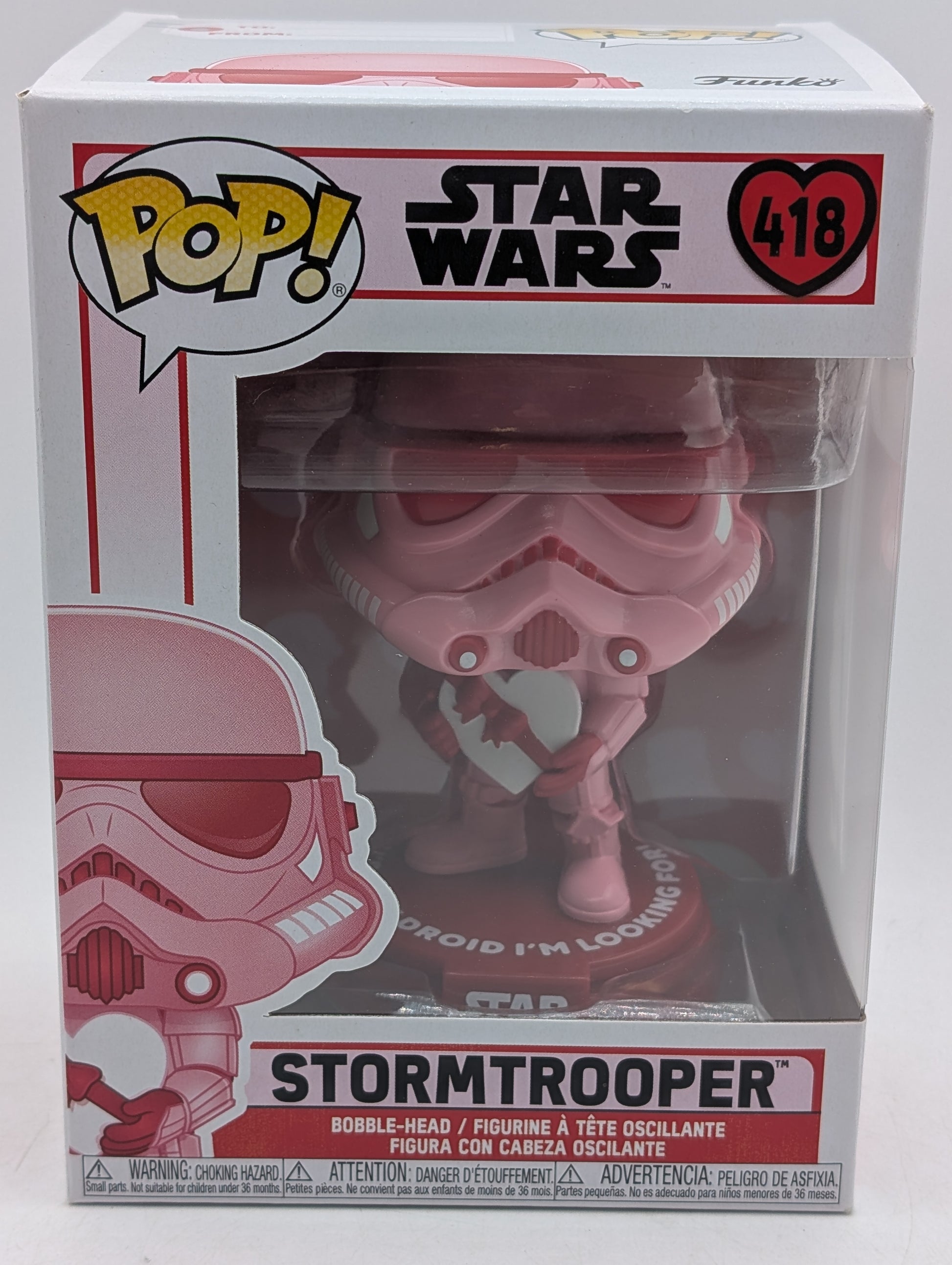 Funko Pop! Star Wars #418 Stormtrooper Valentine's Day Edition image 1