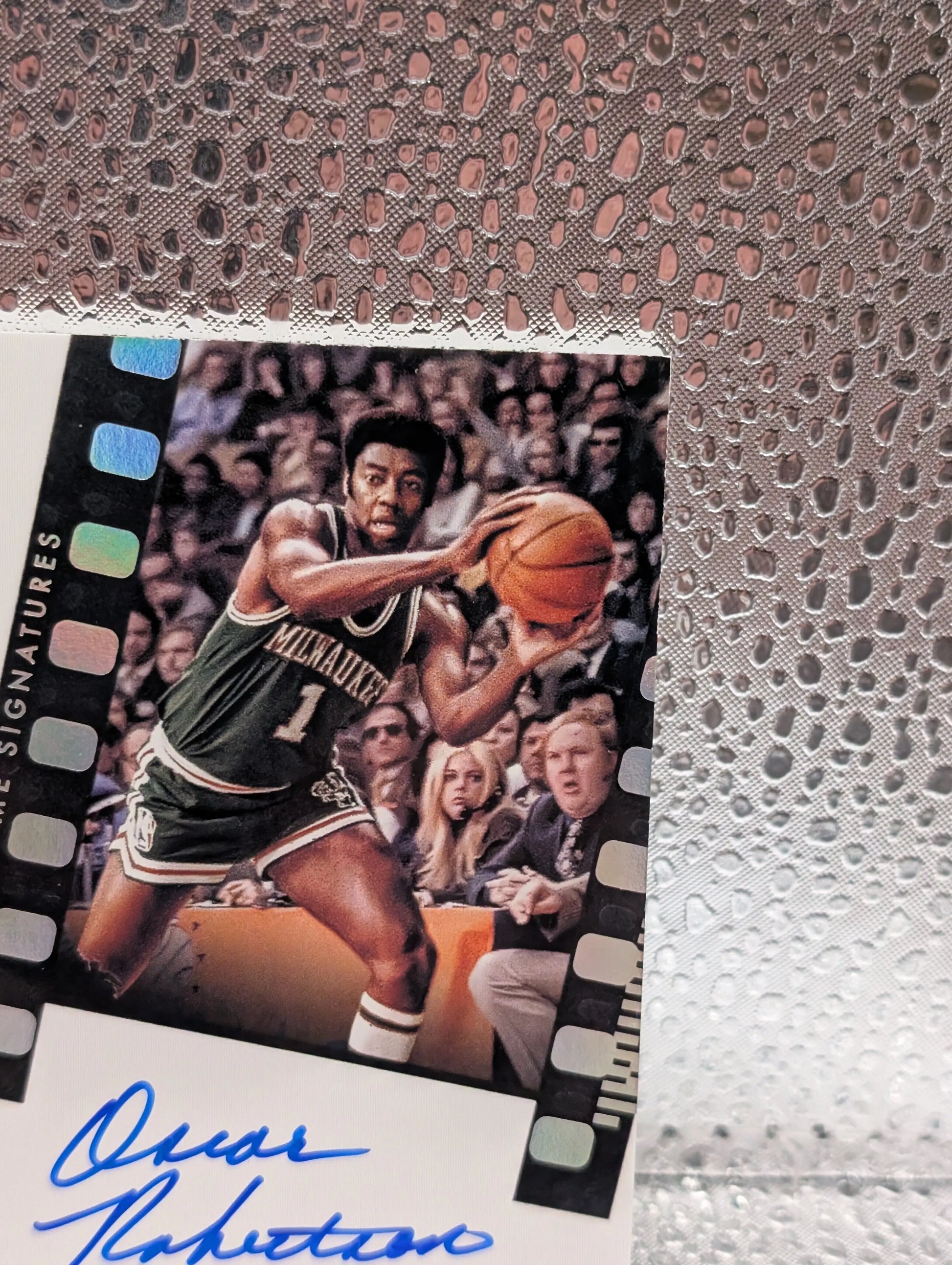 2021-22 Panini Noir Oscar Robertson Freeze Frame Signatures Auto Autograph /49 FRENLY BRICKS - Open 7 Days