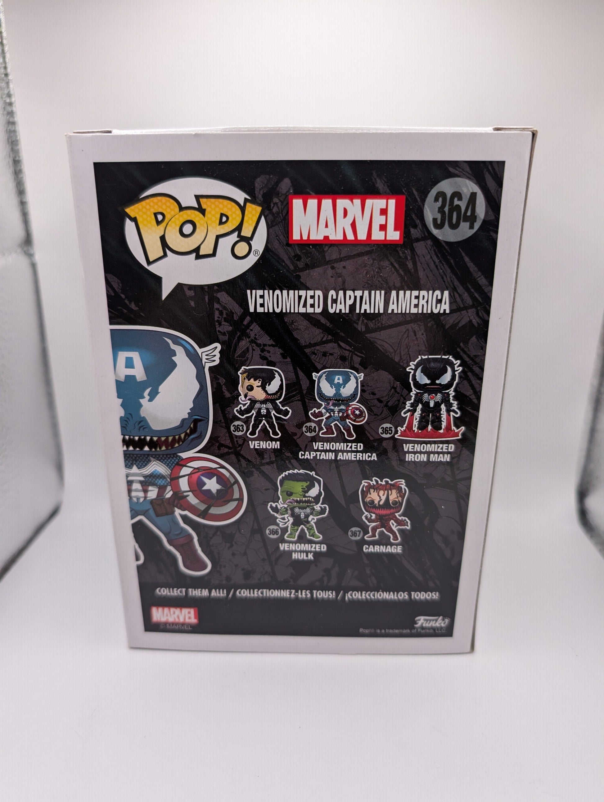 Venomized Captain America # 364 Funko Pop Vinyl FRENLY BRICKS - Open 7 Days