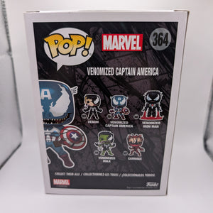 Venomized Captain America # 364 Funko Pop Vinyl FRENLY BRICKS - Open 7 Days