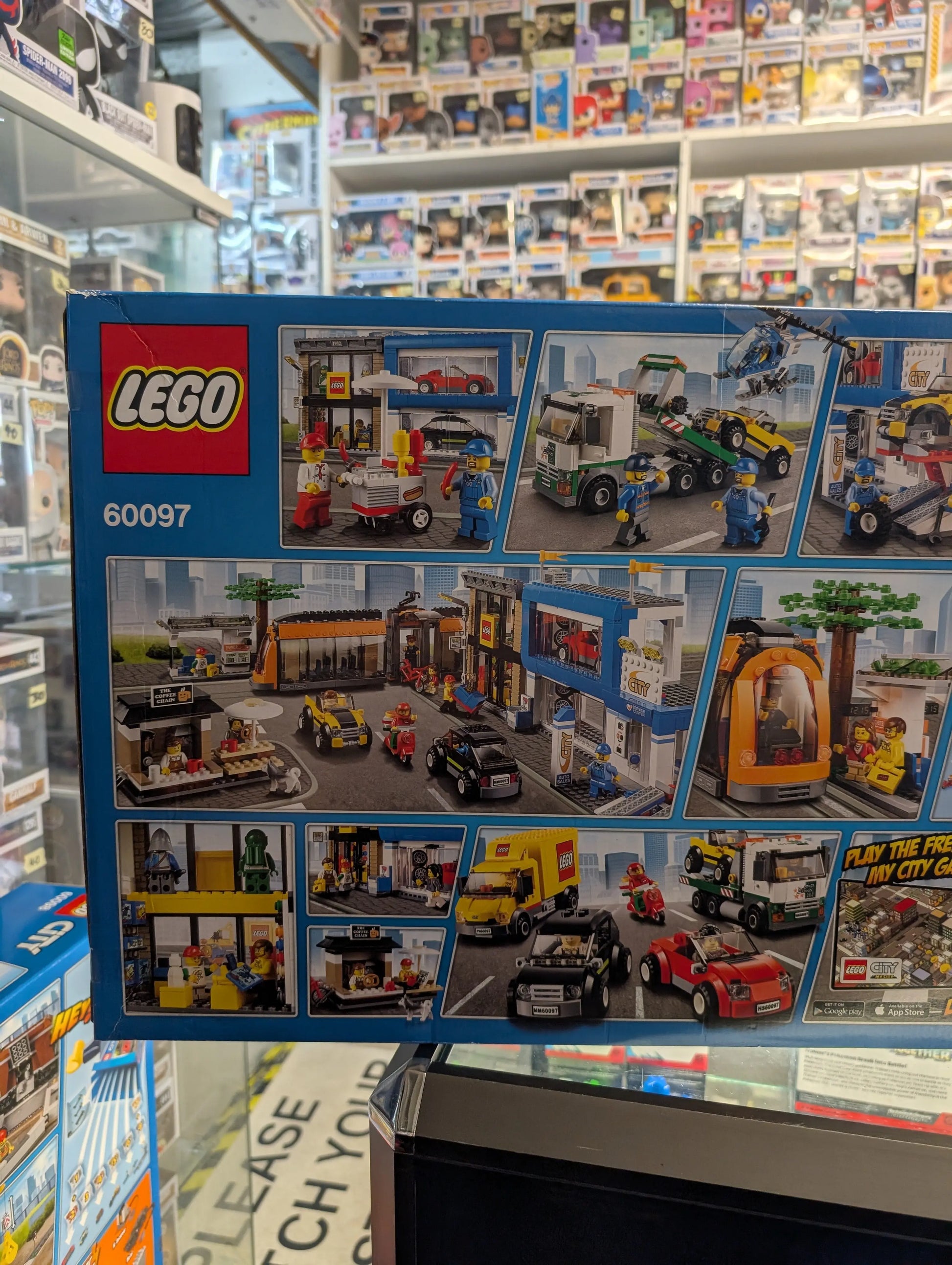 Lego City 60097 City Square FRENLY BRICKS - Open 7 Days