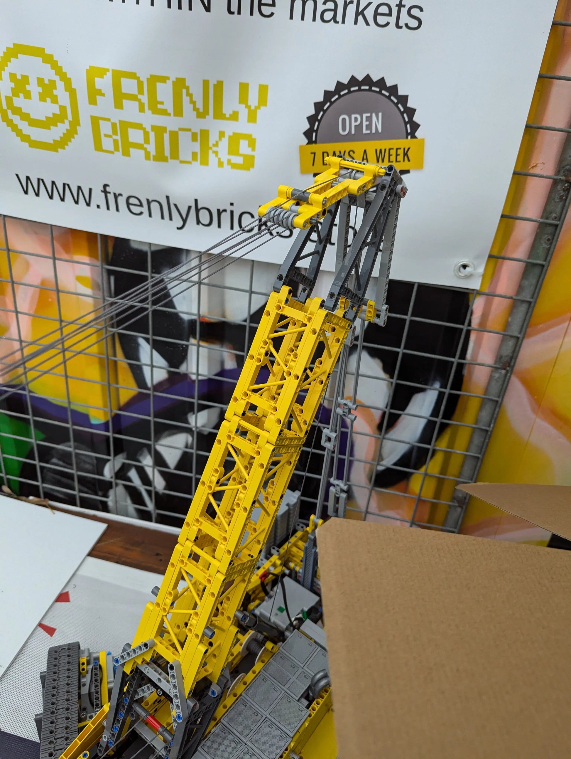 LEGO 42146 LR 13000 Liebherr 99% complete used FRENLY BRICKS - Open 7 Days