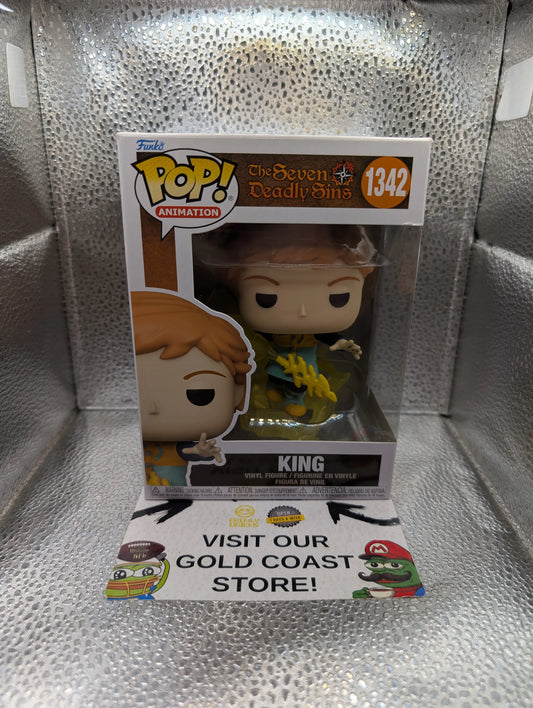 Funko Pop! King 1342 Seven Deadly Sins Anime Vinyl Figure FRENLY BRICKS - Open 7 Days