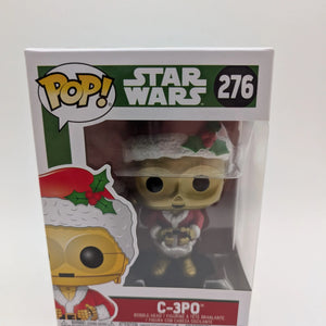 Star Wars - C-3PO as Santa Pop! Vinyl #276 FRENLY BRICKS - Open 7 Days