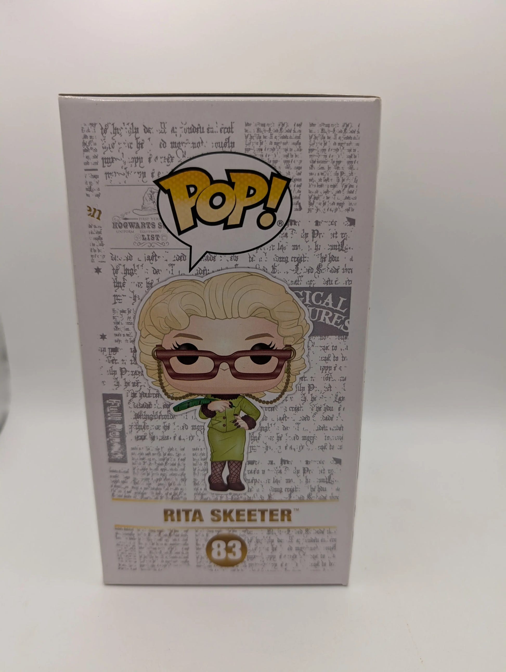 Rita Skeeter 2019 Summer Convention - Harry Potter - Funko POP! Vinyl - #83 FRENLY BRICKS - Open 7 Days image 2