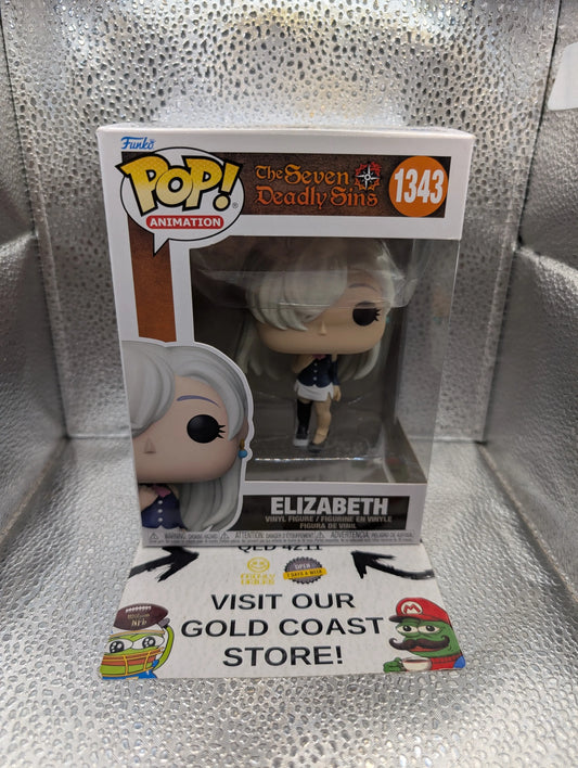 Funko POP! Animation: The Seven Deadly Sins - Elizabeth #1343 FRENLY BRICKS - Open 7 Days