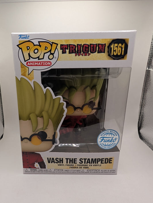 TRIGUN #1561 Vash The Stampede w/Punisher Cross Funko Pop! FRENLY BRICKS - Open 7 Days