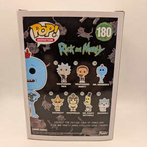 Funko Pop Animation - Mr. Meeseeks with Meeseeks box #180