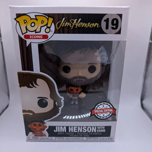 FUNKO POP Vinyl Jim Henson With Ernie #19 FRENLY BRICKS - Open 7 Days