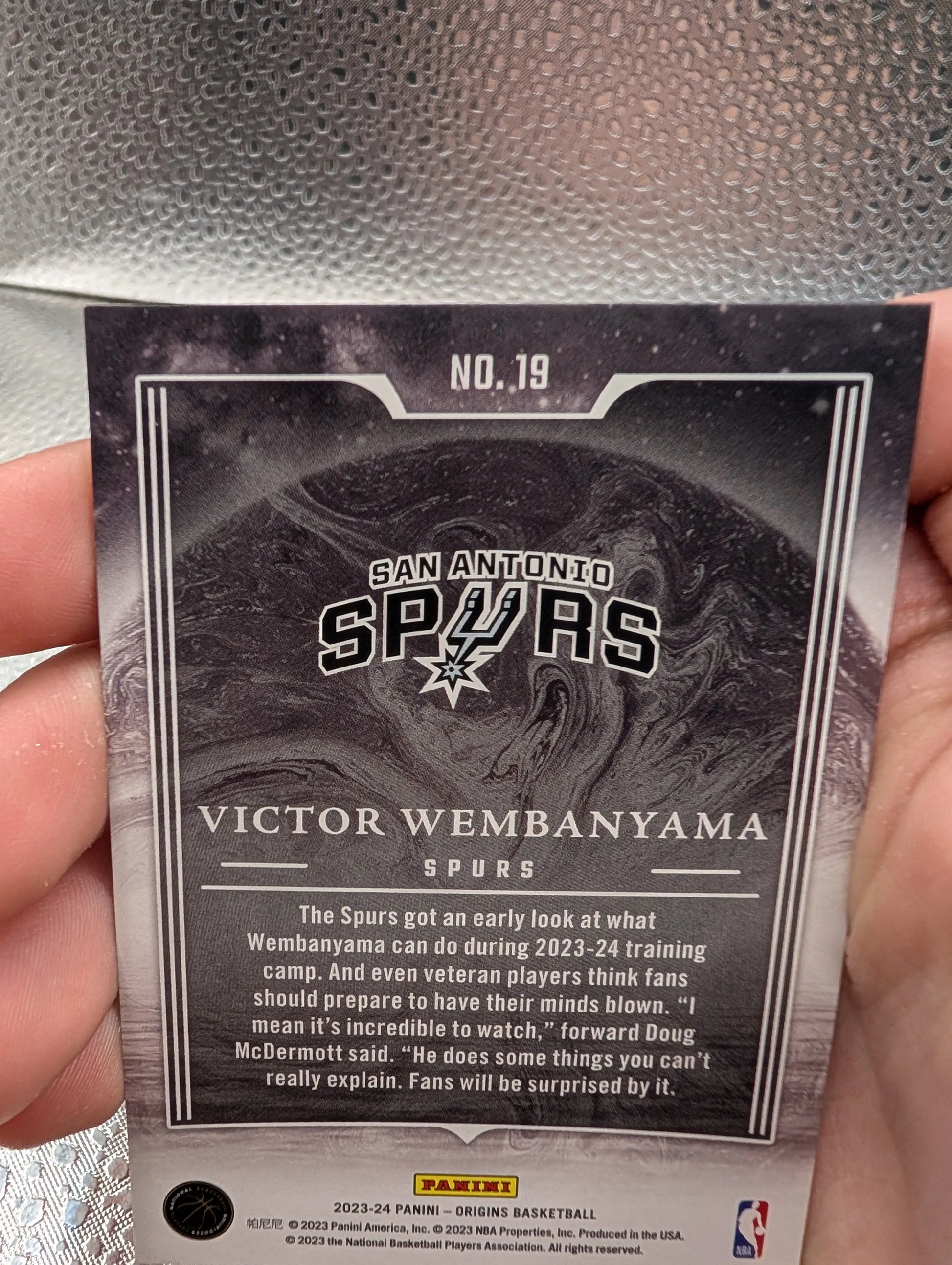 Victor Wembanyama Origins Taking The Leap RC 45/99 Panini FRENLY BRICKS - Open 7 Days