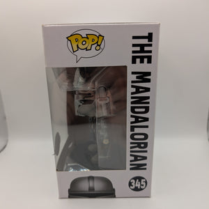 Pop Vinyl Funko Star Wars - Mandalorian 345 Special Edition Chrome FRENLY BRICKS - Open 7 Days