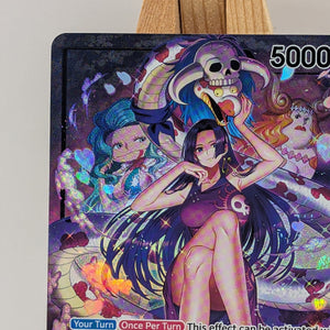 One Piece Card Game - Boa Hancock - OP07-038 - Alt Art Leader - English FRENLY BRICKS - Open 7 Days
