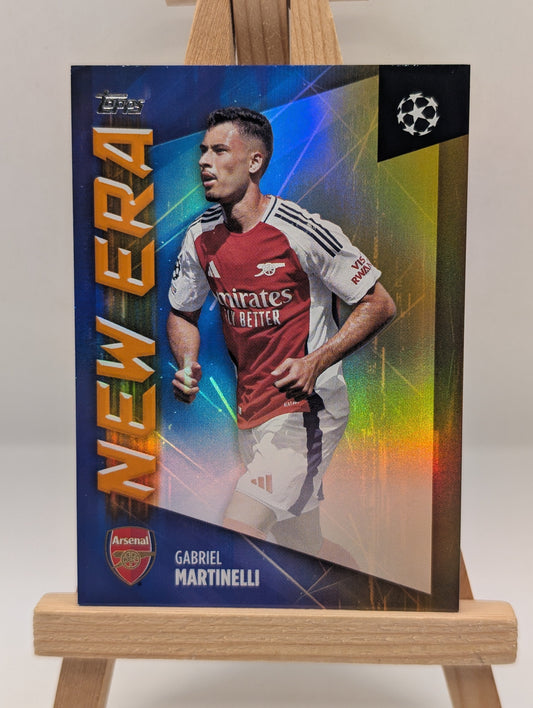 Gabriel Martinelli Arsenal FC /25 Orange 2024/25 Topps UCC Flagship #NE-3 FRENLY BRICKS - Open 7 Days