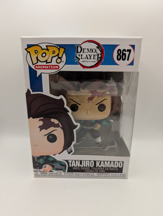 Animation Funko Pop - Tanjiro Kamado - Demon Slayer - No. 867 FRENLY BRICKS - Open 7 Days
