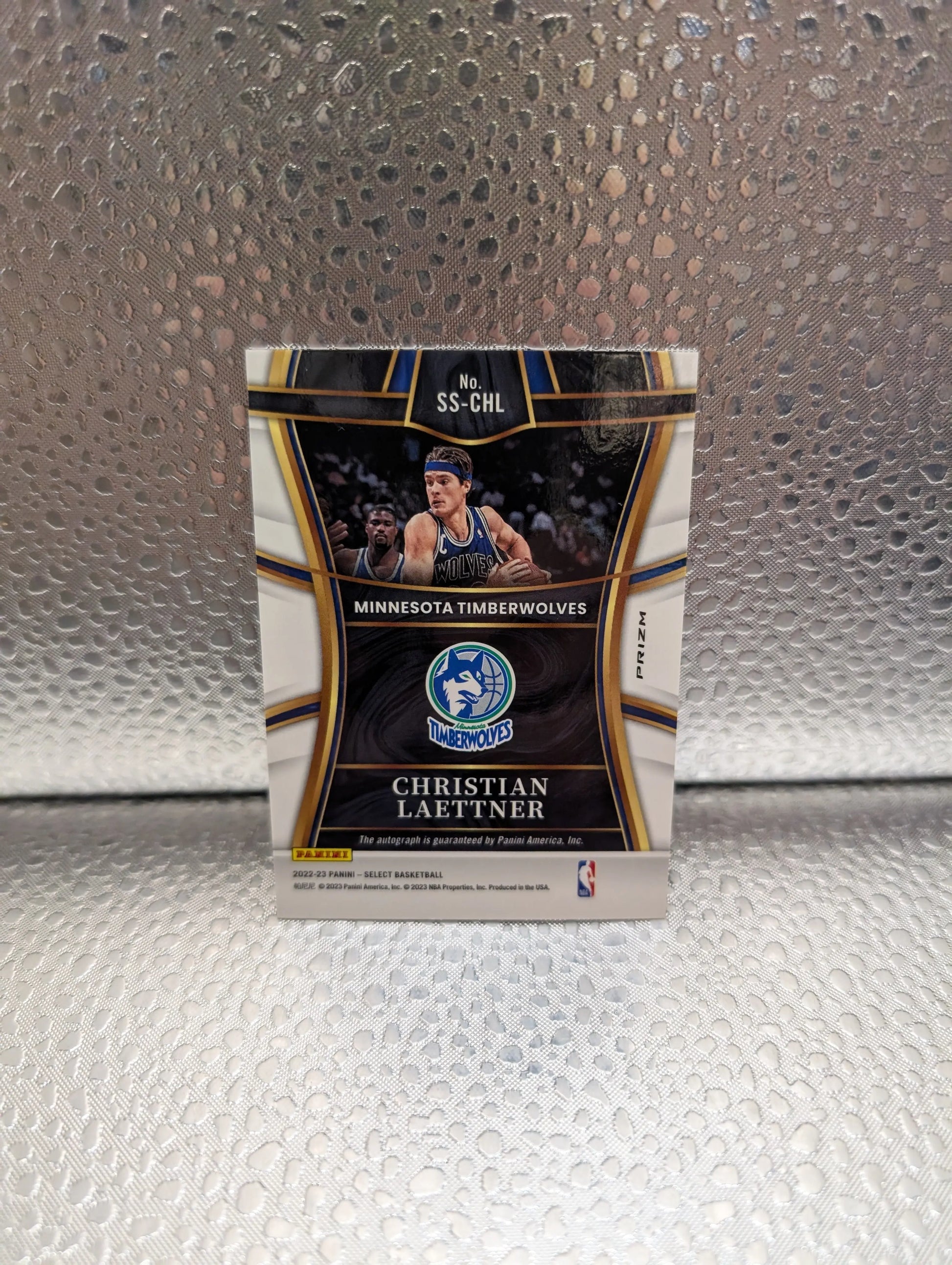 2022-23 Panini Select #SS-CHL Christian Laettner Signature Selections Prizm GREEN Auto FRENLY BRICKS - Open 7 Days