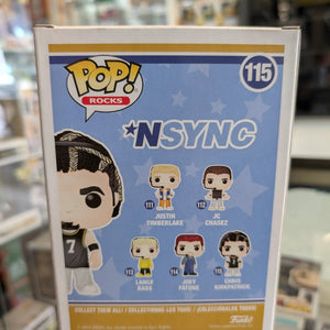 NSYNC - Chris Kirkpatrick #115 Pop! Vinyl Figure Vaulted FRENLY BRICKS - Open 7 Days