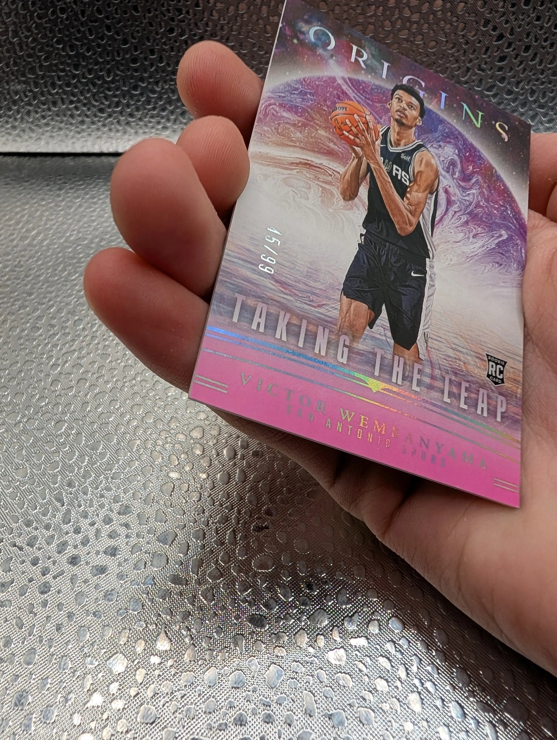 Victor Wembanyama Origins Taking The Leap RC 45/99 Panini FRENLY BRICKS - Open 7 Days