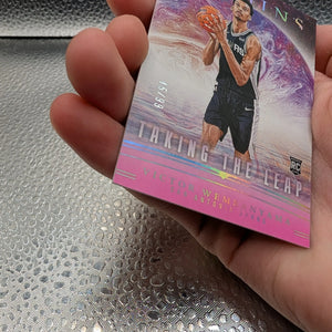 Victor Wembanyama Origins Taking The Leap RC 45/99 Panini FRENLY BRICKS - Open 7 Days