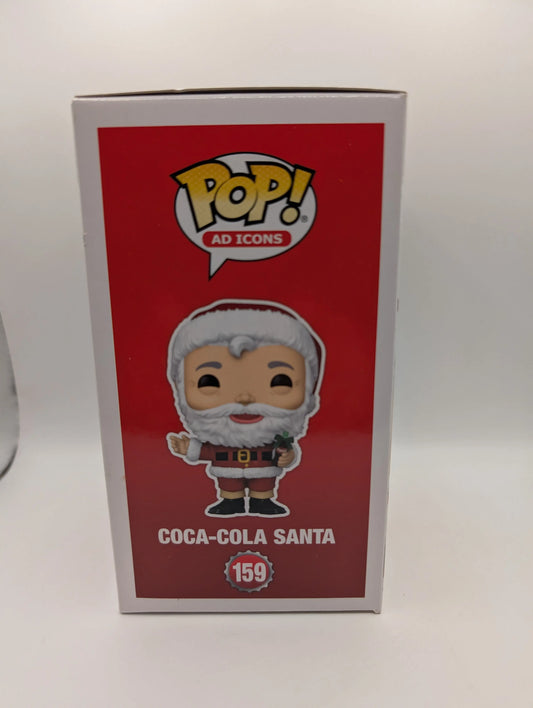 Funko Pop! Vinyl: Coca-Cola - Coca-Cola Santa #159 Classic Christmas FRENLY BRICKS - Open 7 Days