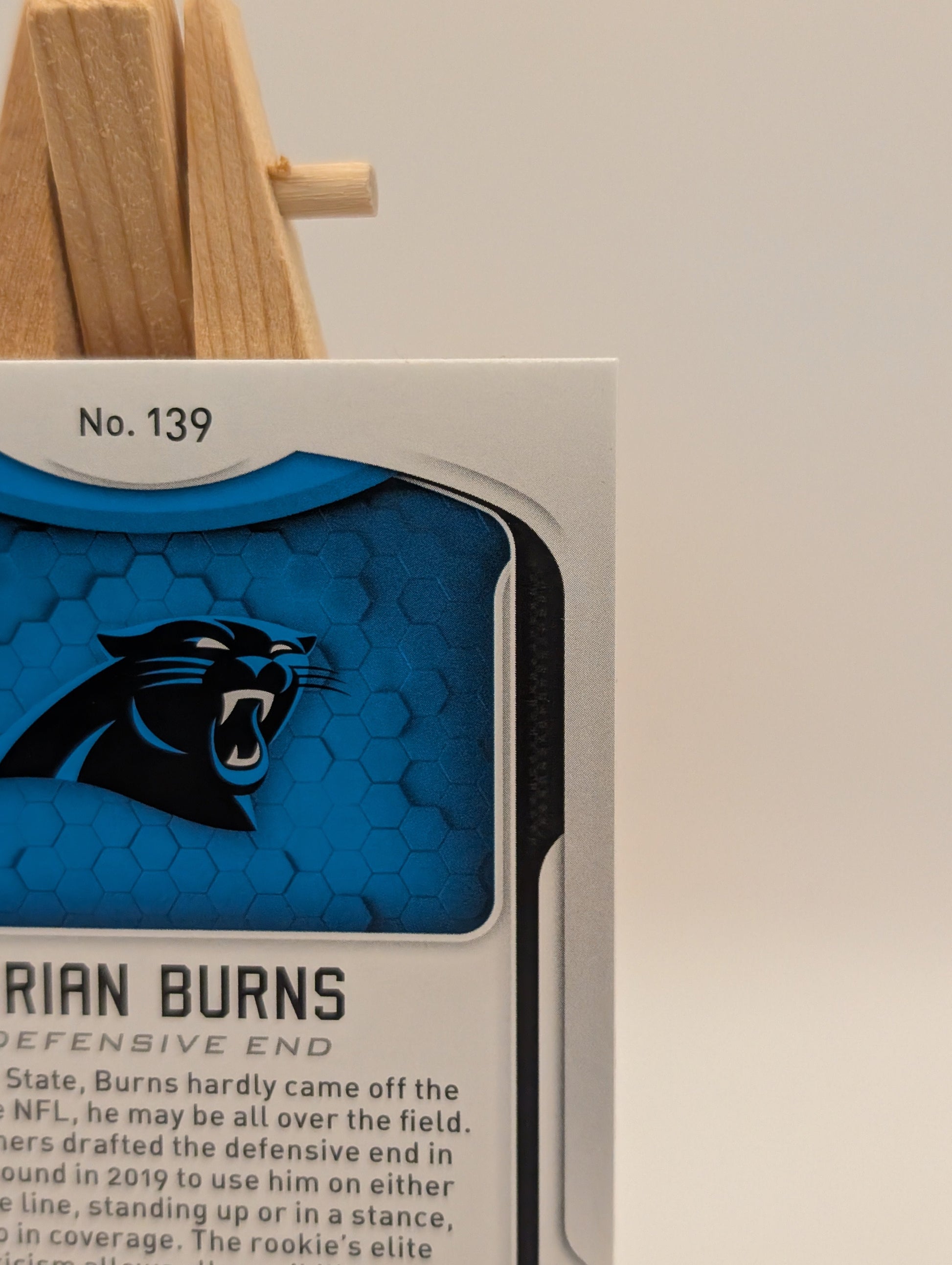 2019 Panini Certified Brian Burns Auto #/25 Rookie Autograph RC #139 Red FRENLY BRICKS - Open 7 Days