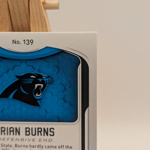 2019 Panini Certified Brian Burns Auto #/25 Rookie Autograph RC #139 Red FRENLY BRICKS - Open 7 Days