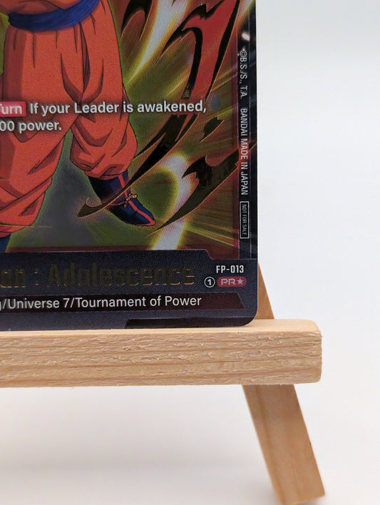 Dragon Ball Fusion World Son Gohan Release Event Winner Blazing Aura FB02 FP-013 FRENLY BRICKS - Open 7 Days