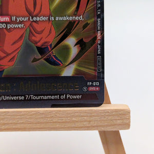 Dragon Ball Fusion World Son Gohan Release Event Winner Blazing Aura FB02 FP-013 FRENLY BRICKS - Open 7 Days