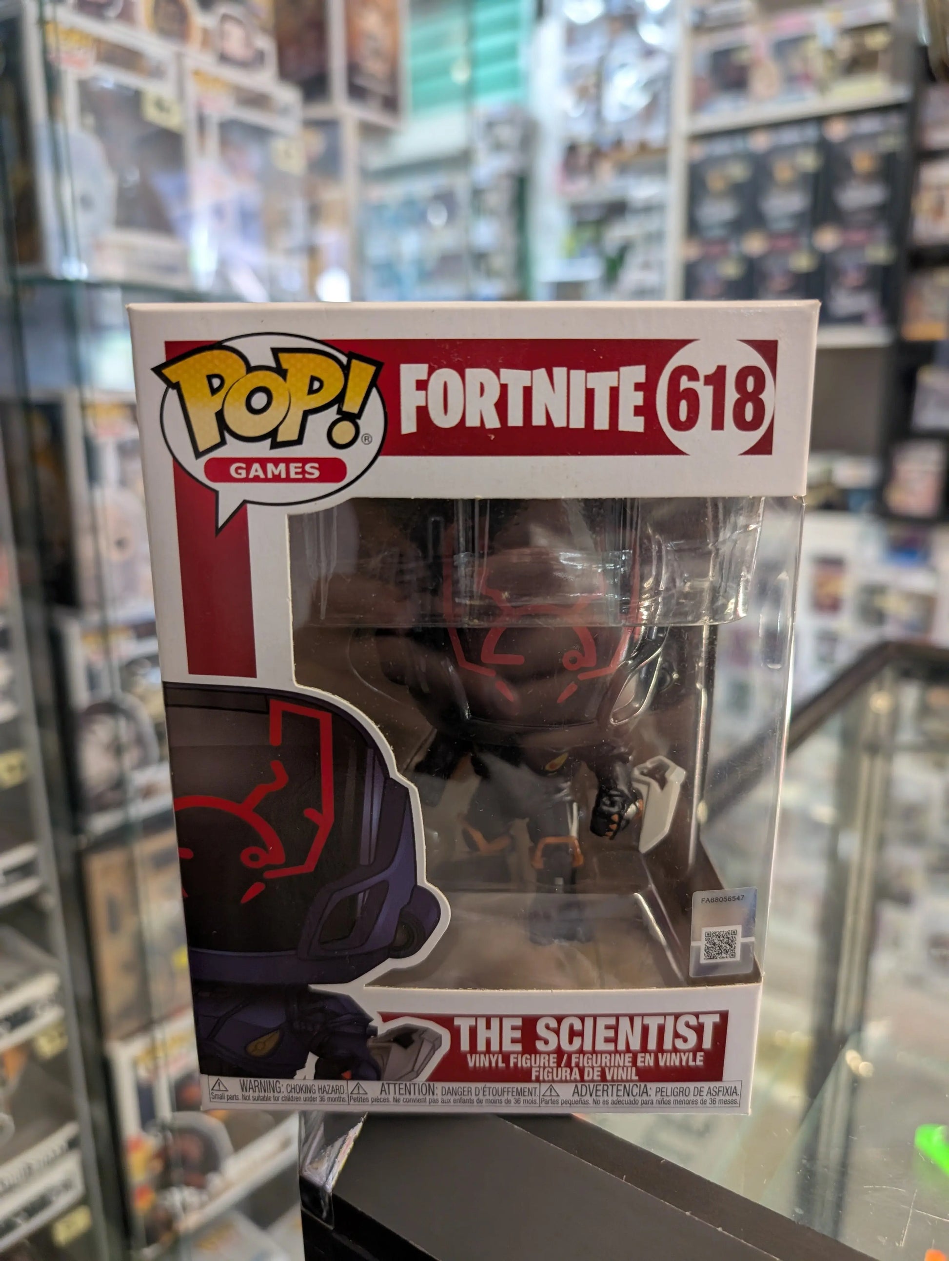 Funko Pop! Vinyl: Fortnite - The Scientist #618 FRENLY BRICKS - Open 7 Days