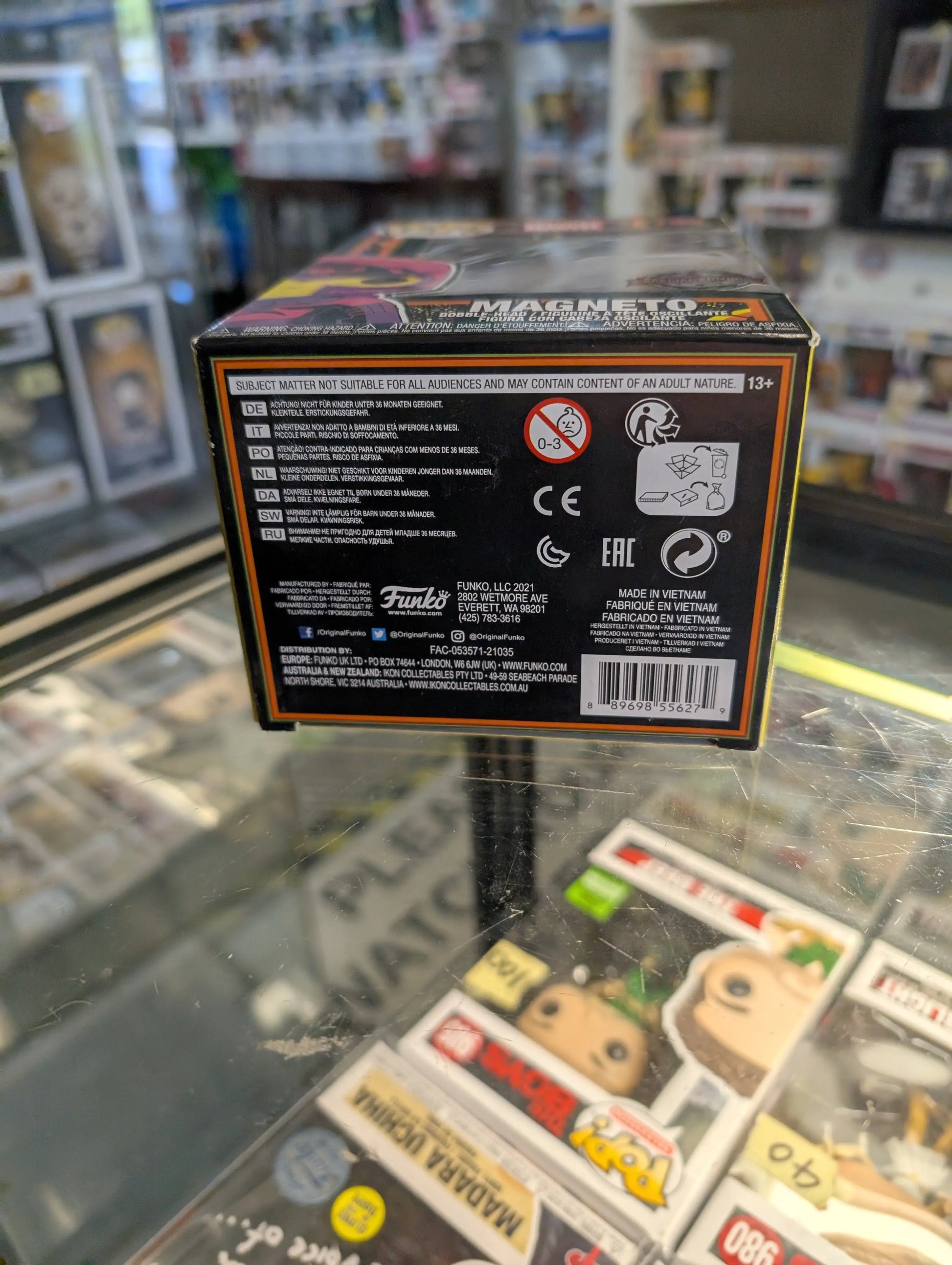 FUNKO Pop Vinyl Magneto #799 FRENLY BRICKS - Open 7 Days